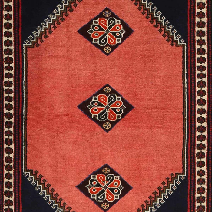 Traditional Deep Red Southwestern Rug, tr1715