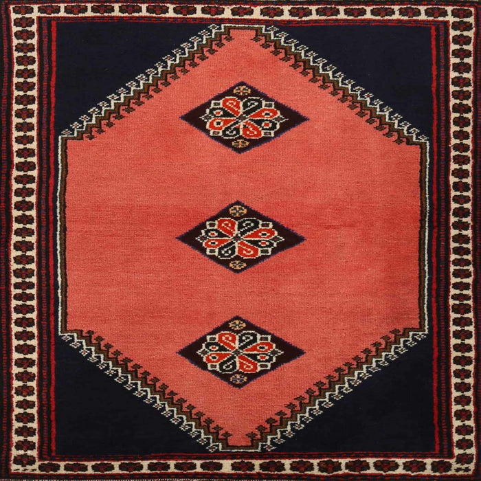 Round Machine Washable Traditional Deep Red Rug, wshtr1715