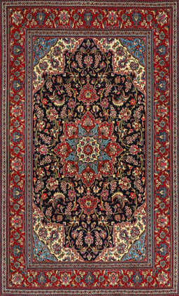 Machine Washable Traditional Dark Almond Brown Rug, wshtr1718
