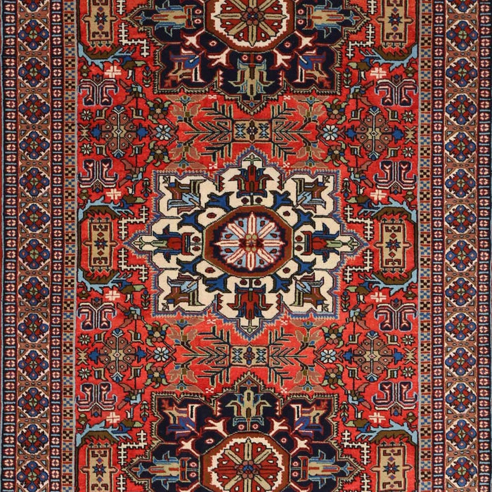 Machine Washable Traditional Dark Almond Brown Rug, wshtr1723