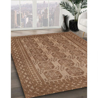 Traditional Saddle Brown Persian Rug, tr1724