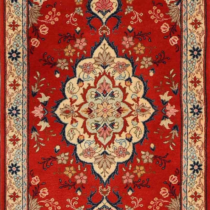 Machine Washable Traditional Red Rug, wshtr1725