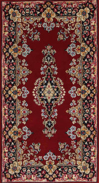 Machine Washable Traditional Dark Gold Brown Rug, wshtr1727