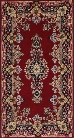 Machine Washable Traditional Dark Gold Brown Rug, wshtr1727