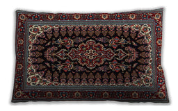 Traditional Classic Rectangular Army Brown Lumbar Throw Pillow, 13 inch by 19 inch, lbtr1728