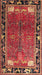 Machine Washable Traditional Red Rug, wshtr172