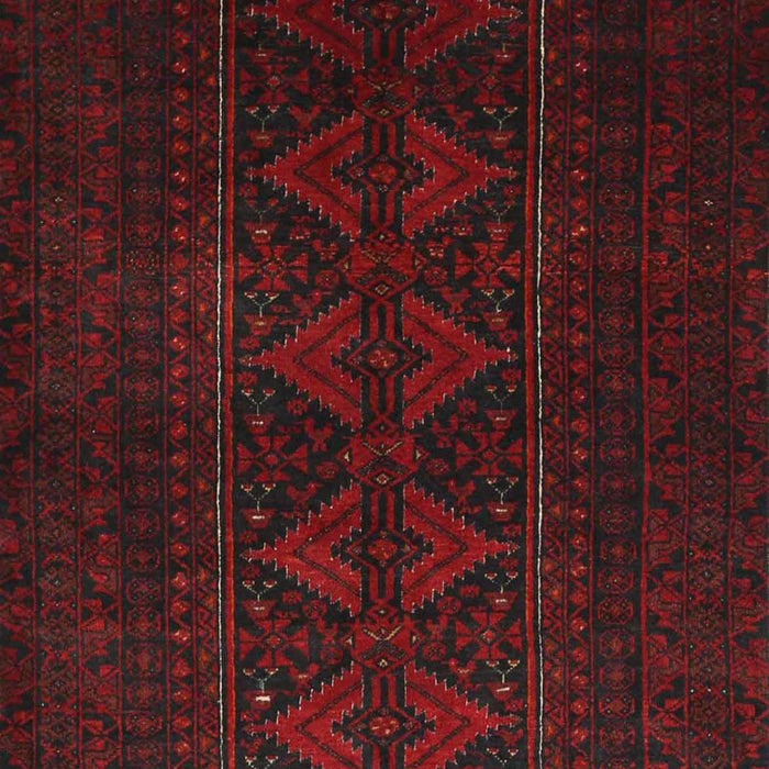 Machine Washable Traditional Bakers Brown Rug, wshtr1734