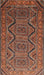 Machine Washable Traditional Bronze Brown Rug, wshtr1735