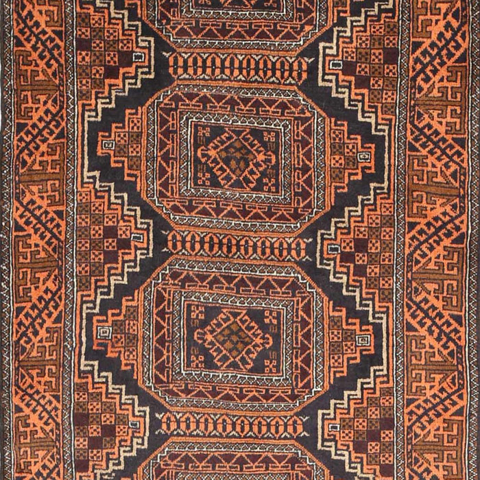 Machine Washable Traditional Bronze Brown Rug, wshtr1735