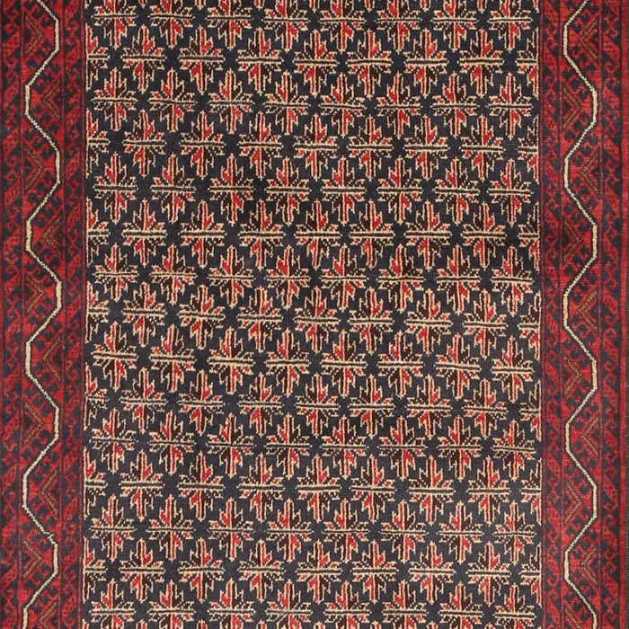 Machine Washable Traditional Saffron Red Rug, wshtr1737