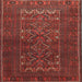 Square Traditional Red Persian Rug, tr1739