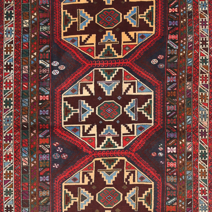 Traditional Brown Persian Rug, tr1741