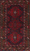 Traditional Wine Red Persian Rug, tr1743