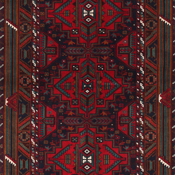 Traditional Wine Red Persian Rug, tr1743