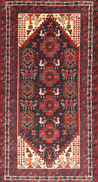 Machine Washable Traditional Dark Almond Brown Rug, wshtr1748