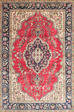 Machine Washable Traditional Light French Beige Brown Rug, wshtr174