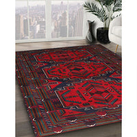 Traditional Taupe Brown Persian Rug, tr1750