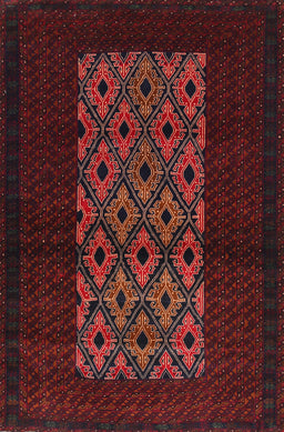 Machine Washable Traditional Red Wine or Wine Red Rug, wshtr1752