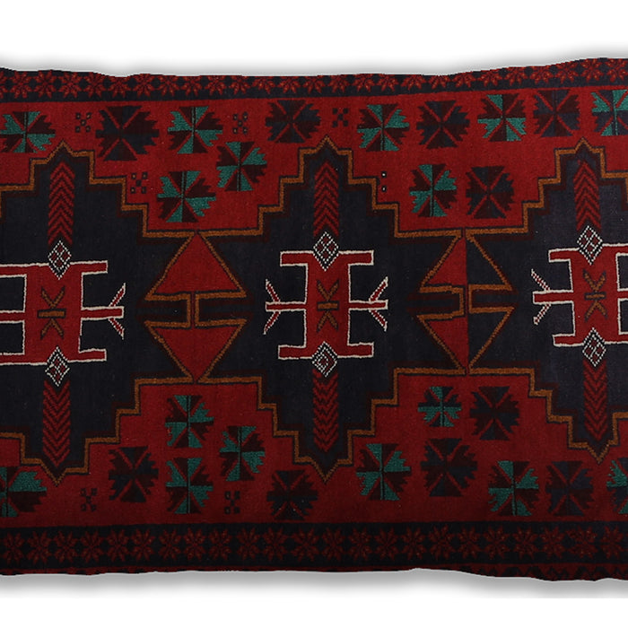 Traditional Classic Rectangular Charcoal Black Lumbar Throw Pillow, 13 inch by 19 inch, lbtr1753