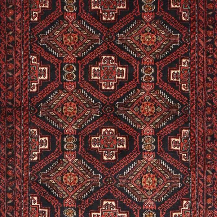 Machine Washable Traditional Chestnut Brown Rug, wshtr1755