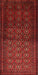 Traditional Fire Brick Red Southwestern Rug, tr1759