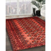 Traditional Red Southwestern Rug in Family Room, tr1763