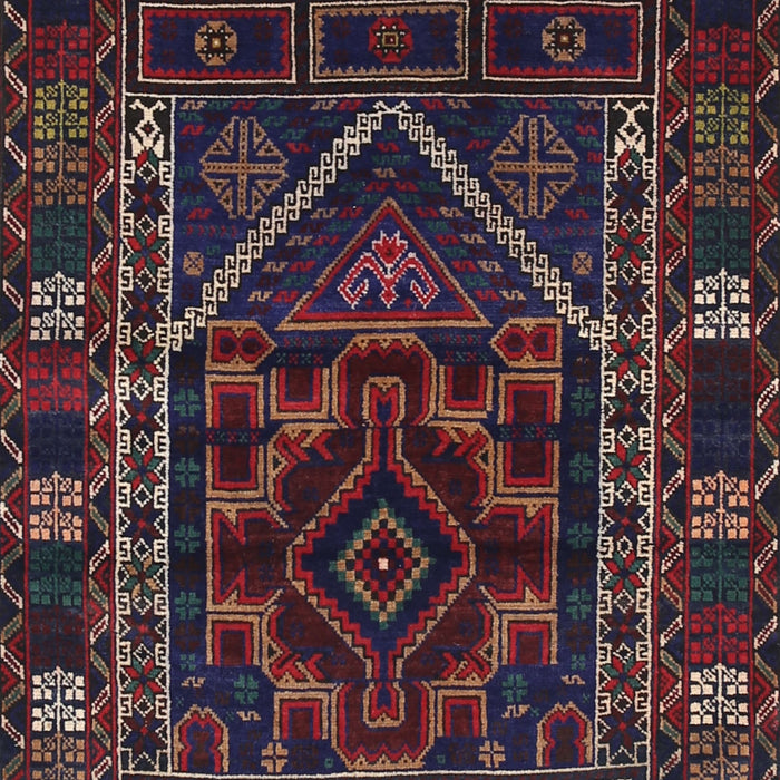 Traditional Dark Scarlet Red Persian Rug, tr1769