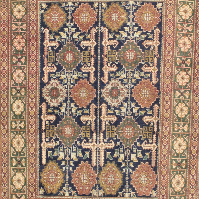 Traditional Sienna Brown Persian Rug, tr176