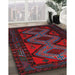 Traditional Black Persian Rug in Family Room, tr1770