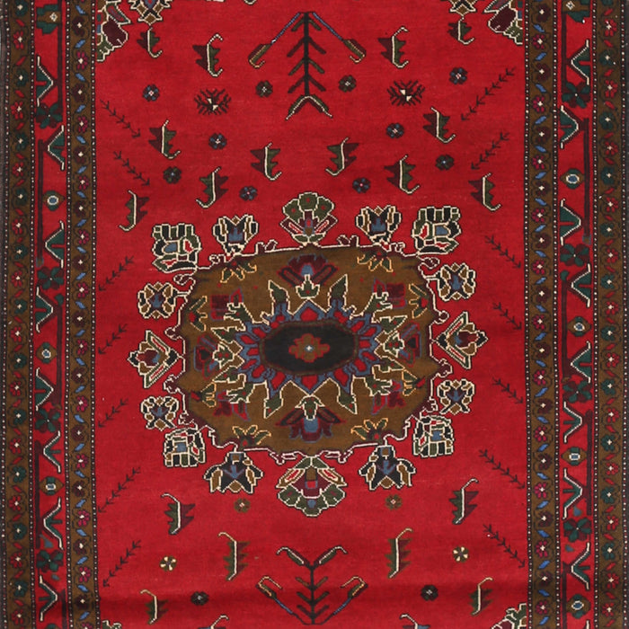 Machine Washable Traditional Dark Brown Rug, wshtr1772