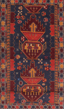 Machine Washable Traditional Chestnut Brown Rug, wshtr1773