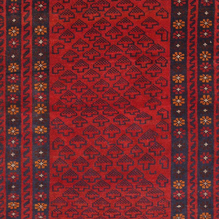 Traditional Red Southwestern Rug, tr1774