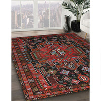 Traditional Reddish Brown Persian Rug, tr1776
