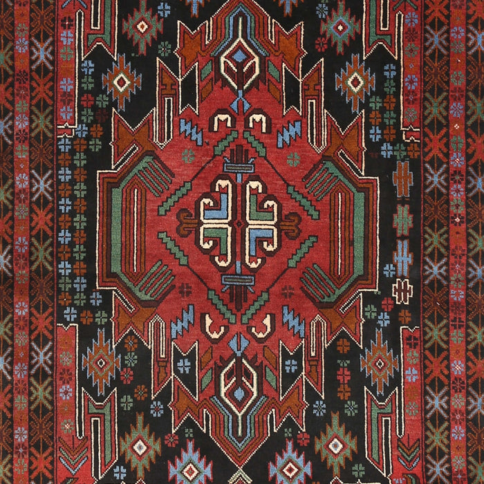 Traditional Reddish Brown Persian Rug, tr1776