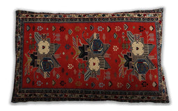 Traditional Classic Rectangular Brown Lumbar Throw Pillow, 13 inch by 19 inch, lbtr1777