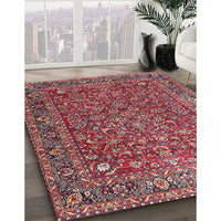 Traditional Pink Persian Rug, tr1783