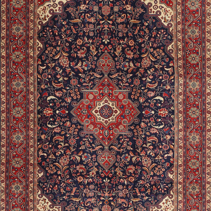 Machine Washable Traditional Orange Salmon Pink Rug, wshtr1784