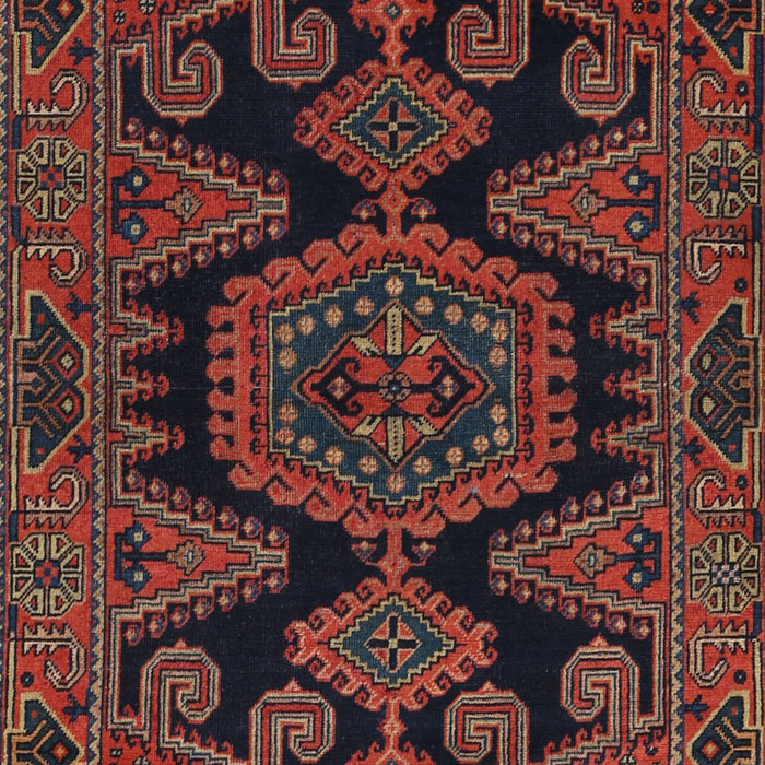 Traditional Chestnut Brown Persian Rug, tr1785
