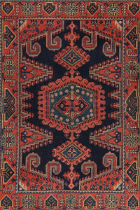 Machine Washable Traditional Chestnut Brown Rug, wshtr1785