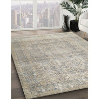 Traditional Desert Sand Beige Persian Rug, tr1787