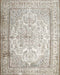 Traditional Dark White Beige Persian Rug, tr1789