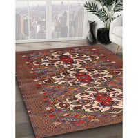 Traditional Rust Pink Persian Rug, tr1790