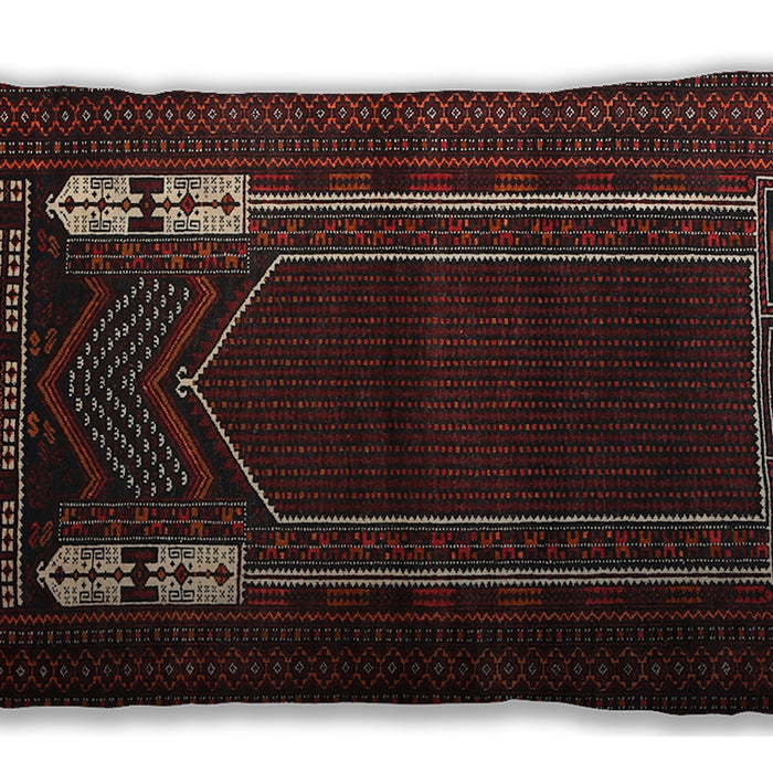 Traditional Classic Rectangular Sepia Brown Lumbar Throw Pillow, 13 inch by 19 inch, lbtr1791