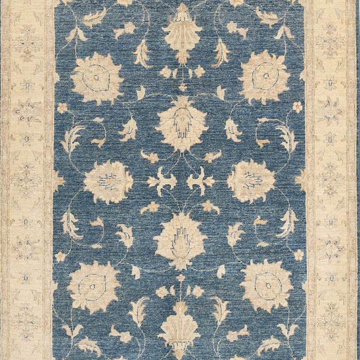 Traditional Grayish Turquoise Green Oriental Rug, tr1795