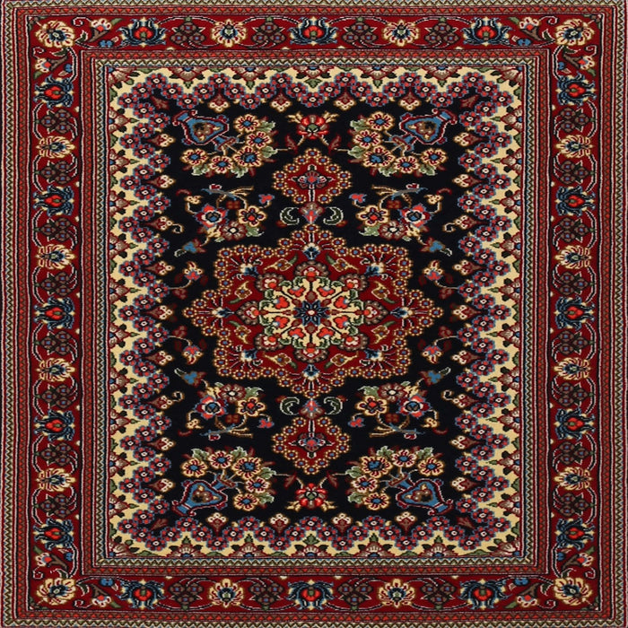 Square Traditional Brown Persian Rug, tr1799