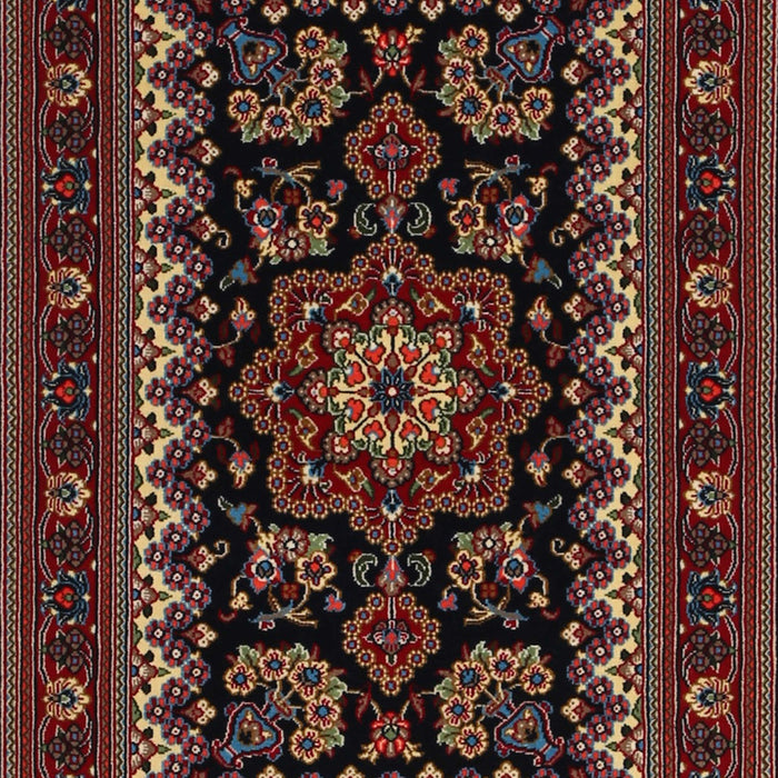Machine Washable Traditional Brown Rug, wshtr1799
