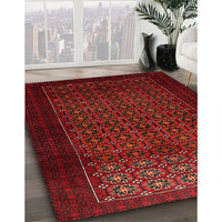Traditional Red Persian Rug, tr1801