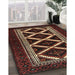 Traditional Brown Persian Rug in Family Room, tr1802