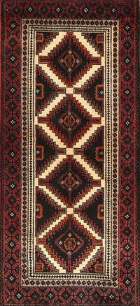 Machine Washable Traditional Brown Rug, wshtr1802