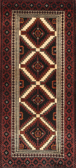 Machine Washable Traditional Brown Rug, wshtr1802
